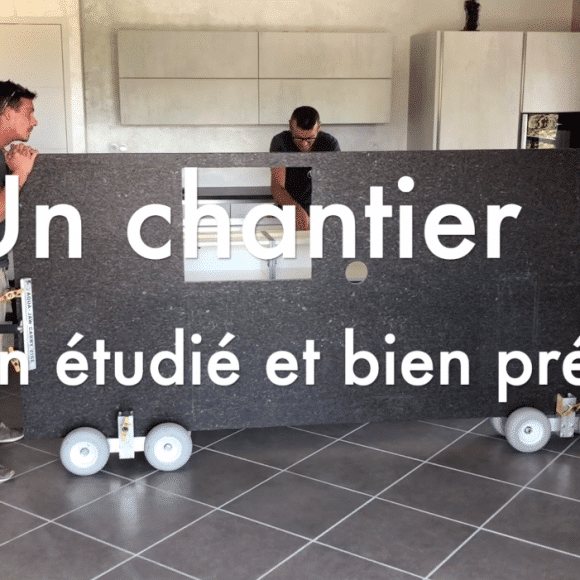 Monter une plaque de granit de plus de 300 KG – nolte-thonon Thonon