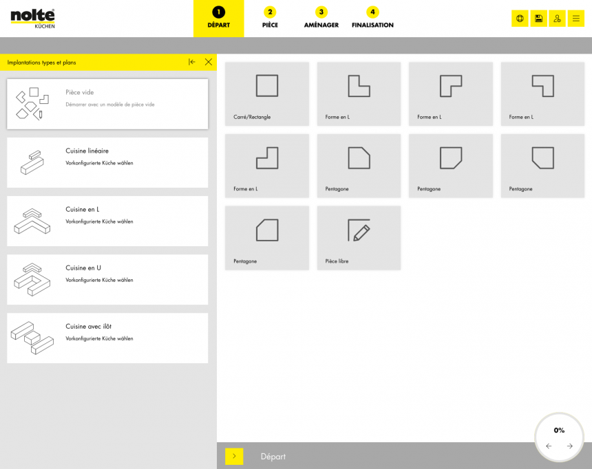 planificateur de cuisine Nolte