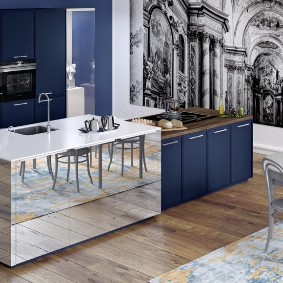 Cuisine Design Bleu Profond Nolte 1 Cuisine Design Bleu Profond Nolte 1